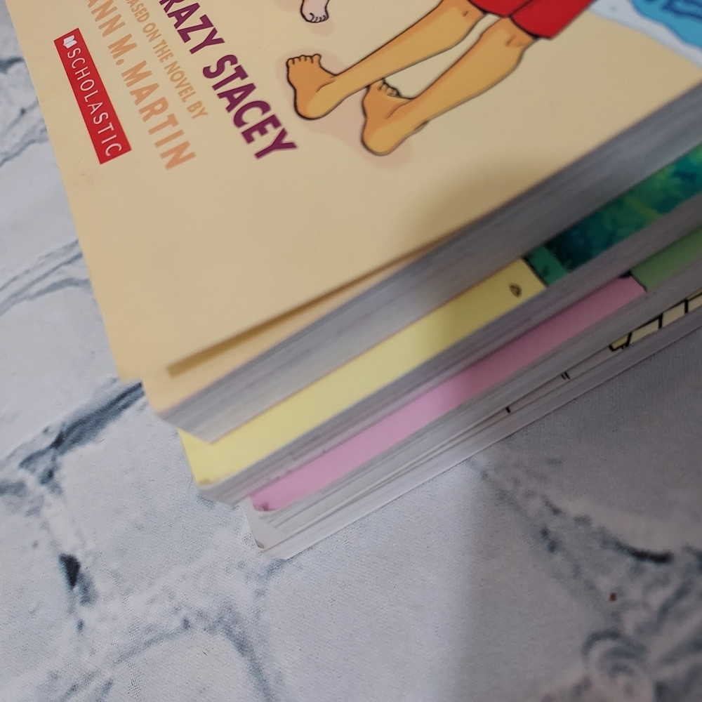 The Baby Sitters Club Book Lot 2, 5-7 Graphic The Truth About Stacey, Boy- Crazy - Picture 8 of 10